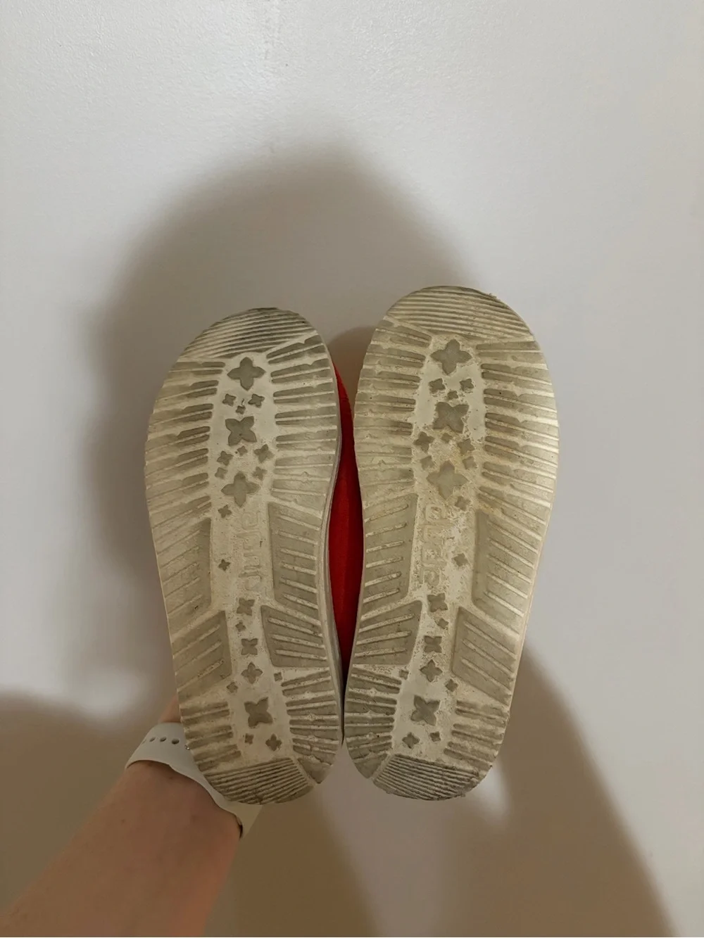 Kids Red Hey Dude Shoes